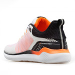 Бели мъжки маратонки, текстилна материя - спортни обувки за целогодишно ползване N 100021604