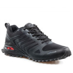 Черни мъжки маратонки, текстилна материя - спортни обувки за целогодишно ползване N 100021617