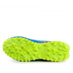 Сини мъжки маратонки, текстилна материя - спортни обувки за целогодишно ползване N 100021619