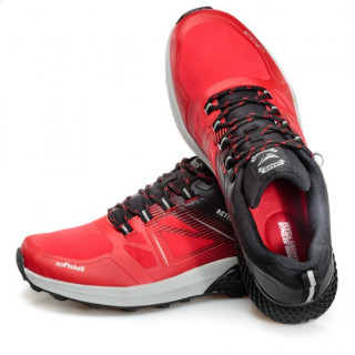 Червени мъжки маратонки, текстилна материя - спортни обувки за целогодишно ползване N 100021621