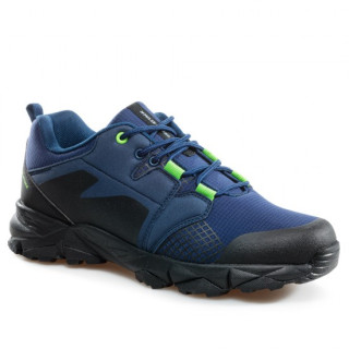 Сини мъжки маратонки, текстилна материя - спортни обувки за целогодишно ползване N 100021622