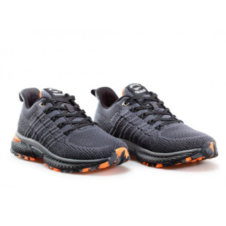 Черни мъжки маратонки, текстилна материя - спортни обувки за целогодишно ползване N 100021632