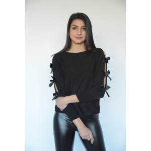 Дамска плетена блуза