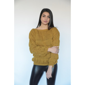 Дамска плетена блуза