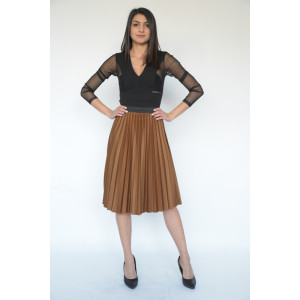 Дамска плисирана пола 
