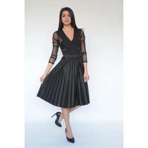 Дамска плисирана пола 