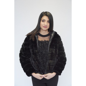 Дамско яке с две лица