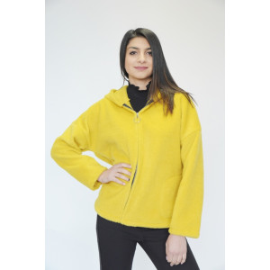 Пухкаво дамско палто