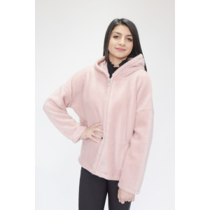 Пухкаво дамско палто