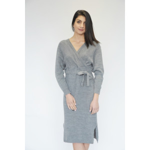 Стилна зимна дамска рокля