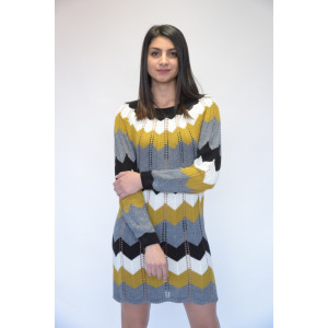 Ежедневна плетена  рокля