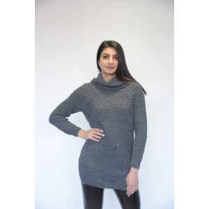 Дамска плетена рокля