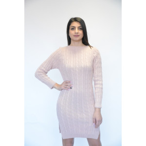 Дамска плетена рокля