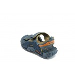 Сини детски сандали, pvc материя - ежедневни обувки за лятото N 100022996