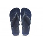 Анатомични сини дамски чехли, pvc материя - всекидневни обувки за лятото N 10008608