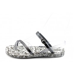 Дамски сандали в бяло и сиво Ipanema 81193 бяло-сивиKP