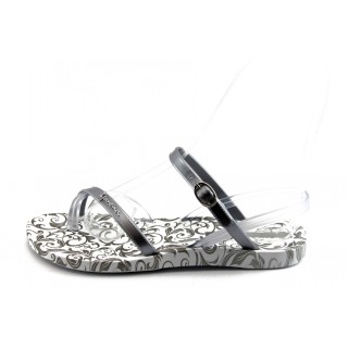 Дамски сандали в бяло и сиво Ipanema 81193 бяло-сивиKP