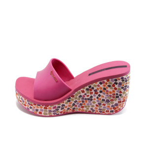Дамски чехли розови с платформа Ipanema 81190 розовиKP