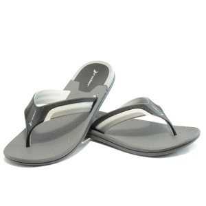 Мъжки чехли сиво и черно Rider 81228 сиво-черниKP