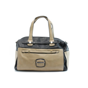 Дамска чанта бежово-черна ЕА 43271-3чер и бежKP