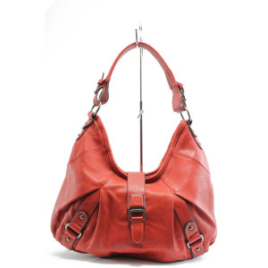 Дамска чанта червен цвят ЕА 4020441чвKP