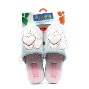 Дамски чехли домашни светло сини ДФ ORSOTTOсв.синKP