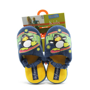 Детски домашни чехли сини ДФ SINTESI синKP