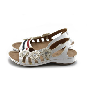 Анатомични бели дамски сандали Jump 5080 белиKP