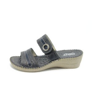 Анатомични дамски чехли сини КП 8482 синиKP