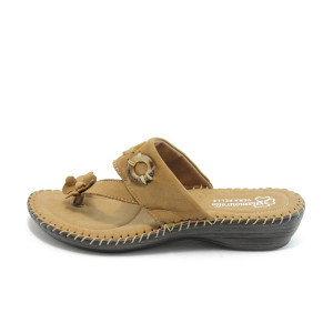 Анатомични дамски чехли ГР 516437 св.кафявиKP