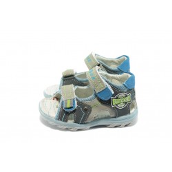 Анатомични детски сандали в сив цвят КА Т-763 сиви 21/26KP