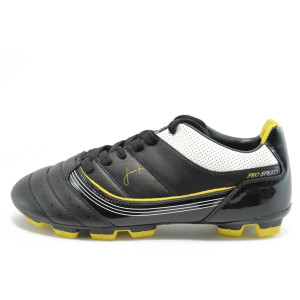 Мъжки бутонки черно-жълти Jump 8376жKP