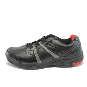 Класически мъжки маратонки черни БР 12361чKP