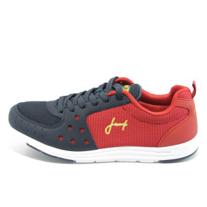 Мъжки маратонки летни Jump 8813 червено-синиKP