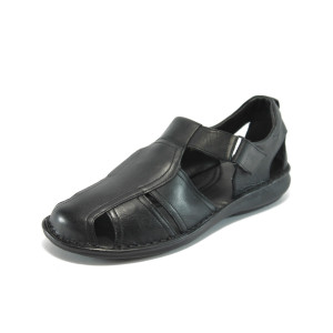 Мъжки сандали черни КП 8034 черниKP