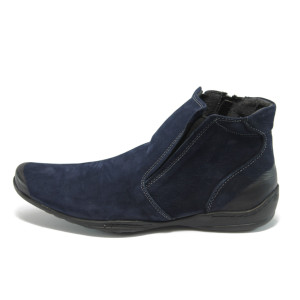 Мъжки боти сини спортно-елегантни КО 8506сKP