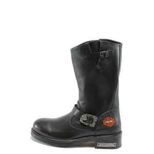 Мъжки ботуши черни МИ 2603KP