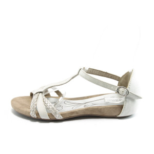Анатомични дамски сандали бели Jana 28105 белиKP