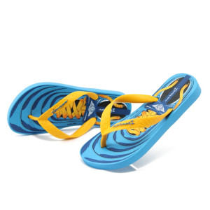 Сини джапанки, pvc материя - всекидневни обувки за лятото N 100022999