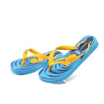 Сини джапанки, pvc материя - всекидневни обувки за лятото N 100022999