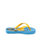 Сини джапанки, pvc материя - всекидневни обувки за лятото N 100022999