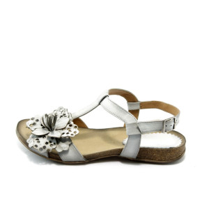 Анатомични дамски сандали бели ИО 1392 бяло цветеKP