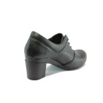 Анатомични черни дамски обувки НЛ 119-4810 черниKP