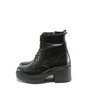 Анатомични дамски боти черни МИ 803 черниKP