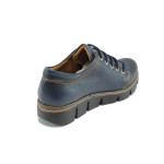 Сини дамски обувки с платформа МИ 301 синKP