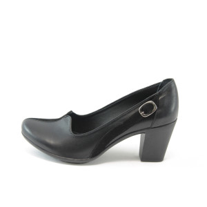 Дамски обувки от естествена кожа и велур МИ 800KP