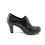 Дамски обувки на ток черни НЛ 56KP