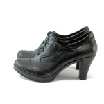 Дамски обувки на ток черни НЛ 56KP
