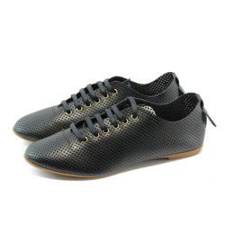 Черни дамски обувки спортни МИ 697 черниKP