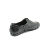 Черни дамски обувки спортни НЛ 163-3406 кожа-лакKP